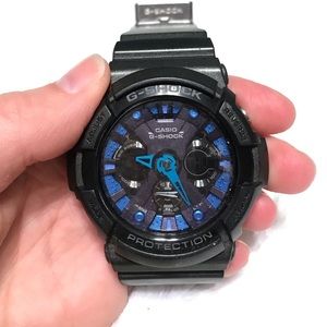 Men’s Black and Blue G-Shock Watch